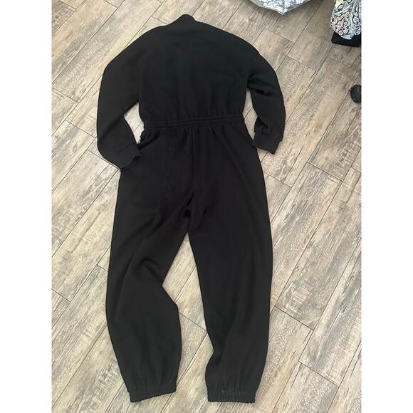 NWT Papermoon Women's Black Zoe Soft Knit Jumpsuit Size Large - Picture 5 of 12